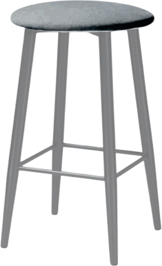 Табурет барный Древпром Техас ДП2-01 полубарный - фото
