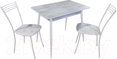 Обеденный стол Древпром М46 Бостон ДП1-01-10 60x90-127