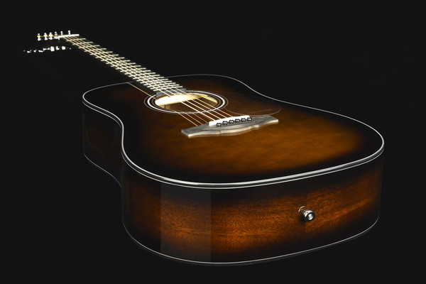 Электроакустическая гитара Kepma F1E-D Cherry Sunburst / A147064