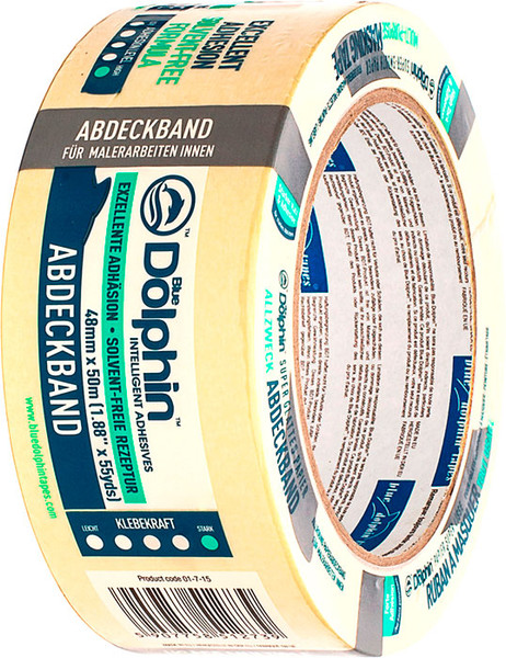 Лента малярная Blue Dolphin 0.048x50м - фото