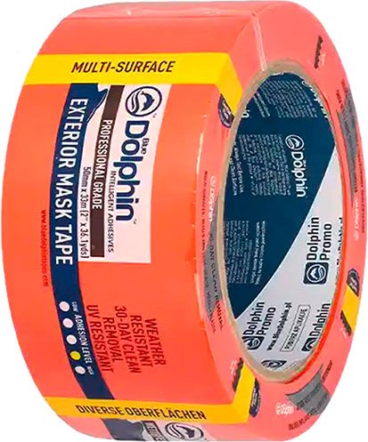 Лента малярная Blue Dolphin ПВХ 0.05x33м - фото