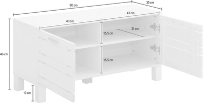 Тумба в прихожую Dipriz Jossy Д.1326.1