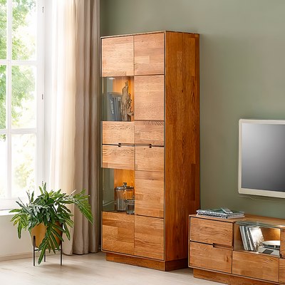 Шкаф с витриной Dipriz Pavo Д.30013