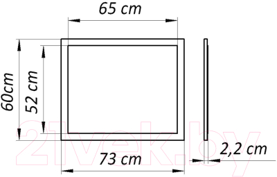 Зеркало Dipriz Д.68020.1