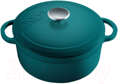 Кастрюля Voeux Profond VOX-8683642549872 (бирюзовый) - фото