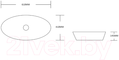 Умывальник Cerutti CR8023