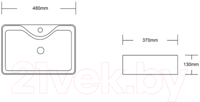 Умывальник Cerutti CR7051