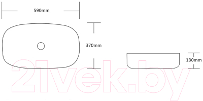 Умывальник Cerutti CR0045