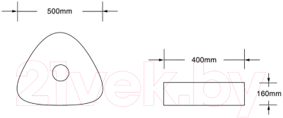 Умывальник Cerutti CR0021C