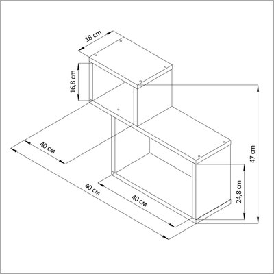 Полка Dipriz Д.90043