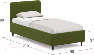 Односпальная кровать Moon Family 1253 / MF010526