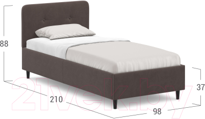 Односпальная кровать Moon Family 1253 / MF010586