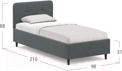 Односпальная кровать Moon Family 1253 / MF010486