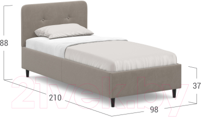 Односпальная кровать Moon Family 1253 / MF010566