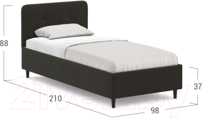 Односпальная кровать Moon Family 1253 / MF010477