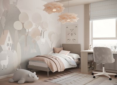 Односпальная кровать Moon Family 1256 / MF011296