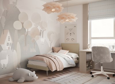 Односпальная кровать Moon Family 1256 / MF011321