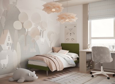 Односпальная кровать Moon Family 1256 / MF011276