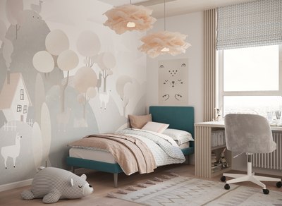 Односпальная кровать Moon Family 1256 / MF011281