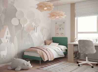 Односпальная кровать Moon Family 1256 / MF011301