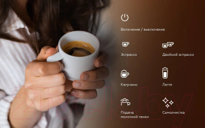 Кофеварка эспрессо BQ CM9002 (черный)