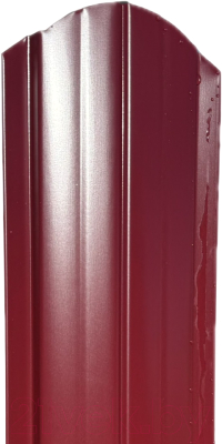 Штакетник металлический Белзабор Полукруг оптима 1500мм - фото