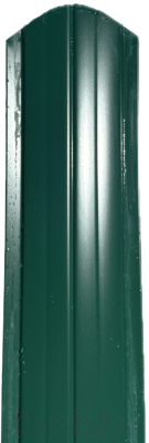 Штакетник металлический Белзабор Полукруг оптима 1700мм - фото