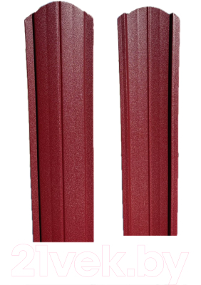 Штакетник металлический Белзабор Полукруг оптима 1500мм