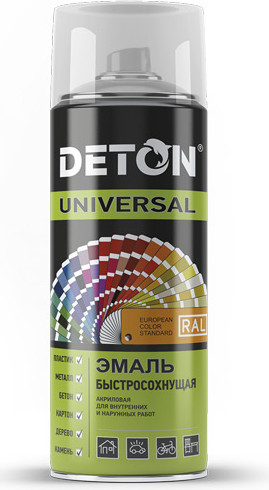 Эмаль Deton Universal Акриловая быстросохнущая RAL 1021  - фото