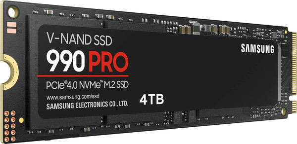 SSD диск Samsung 990 Pro 4TB (MZ-V9P4T0BW)