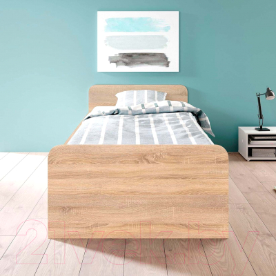 Односпальная кровать Dipriz Borо 90x200 / Д.80047.1