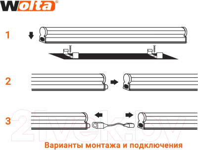 Светильник линейный Wolta WT5S6W30