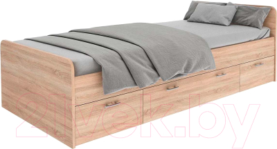 Односпальная кровать Dipriz Borо 90x200 / Д.80070.2 - фото