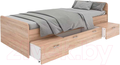 Односпальная кровать Dipriz Borо 90x200 / Д.80070.2