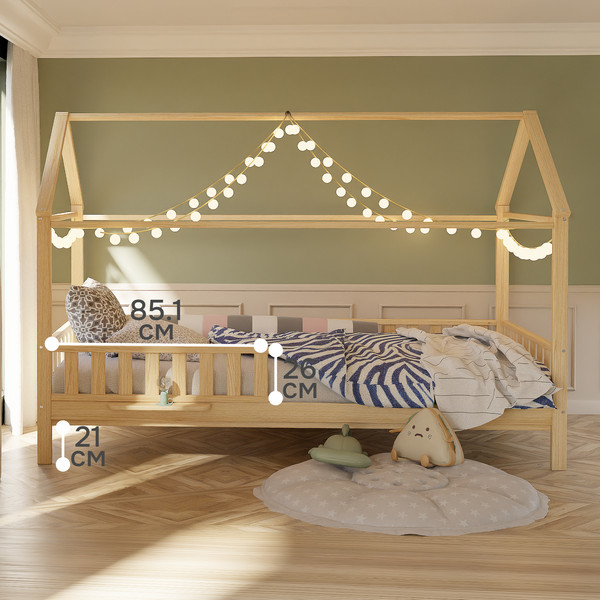 Стилизованная кровать детская Dipriz Авила 90x200 / Д.80004.1