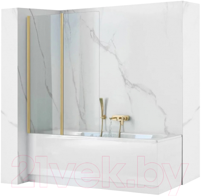 Стеклянная шторка для ванны REA Agat 100 / REA-K9777