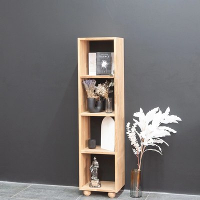 Стеллаж Dipriz Эдгар 4 ниши / Д.35036.1 (дуб масло)