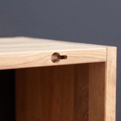 Стеллаж Dipriz Эдгар 4 ниши / Д.35036.1 (дуб масло)