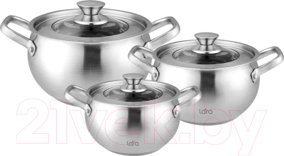 Набор кастрюль Lara Токио LR02-127 - фото