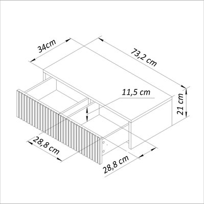 Консольный столик Dipriz Д.73048.1