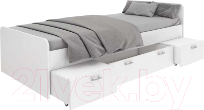 Односпальная кровать Dipriz Boro 90x200 / Д.80070.1