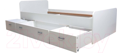 Односпальная кровать Dipriz Boro 90x200 / Д.80070.1