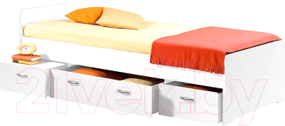 Односпальная кровать Dipriz Boro 90x200 / Д.80070.1