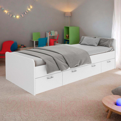 Односпальная кровать Dipriz Boro 90x200 / Д.80070.1