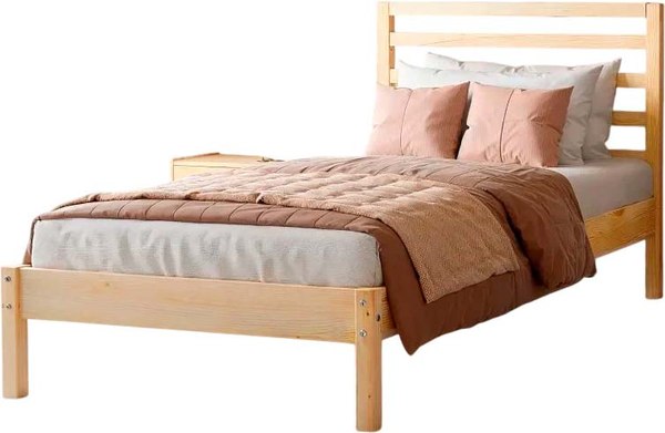 Односпальная кровать Dipriz Tarva 90x200 / Д.80017.1 - фото