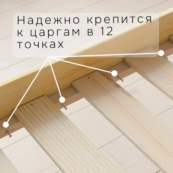 Односпальная кровать Dipriz Tarva 90x200 / Д.80017.1