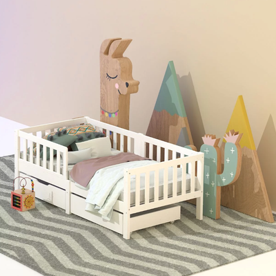 Односпальная кровать детская Dipriz Фиона 80x160 / Д.7552.1