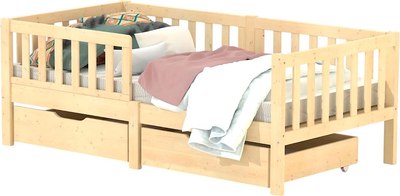 Кровать-тахта детская Dipriz Фиона 80x160 / Д.7552.2 - фото