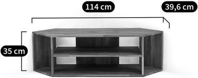 Тумба Dipriz Эдгар / Д.50158 (черный дуб)