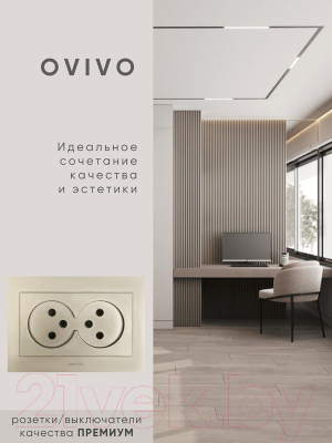 Розетка Ovivo Grano 400-130300-908